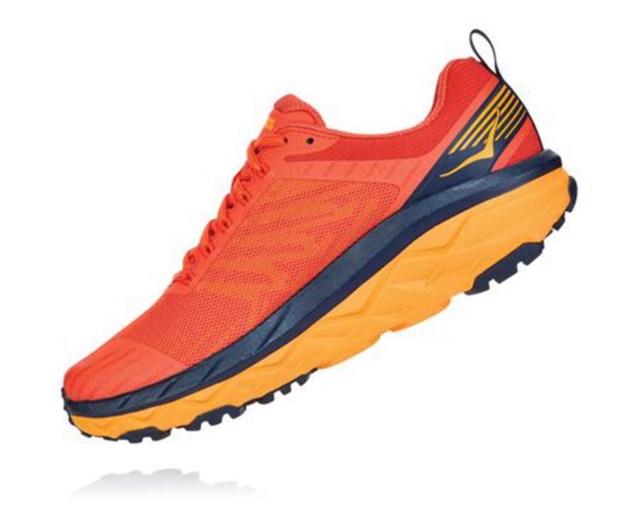 Hoka One One Trainers Mens Red - Challenger ATR 5 - 75941RSMX